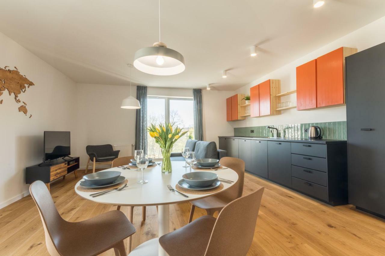 D&P Apartments Angielska Grobla กดัญสก์ ภายนอก รูปภาพ