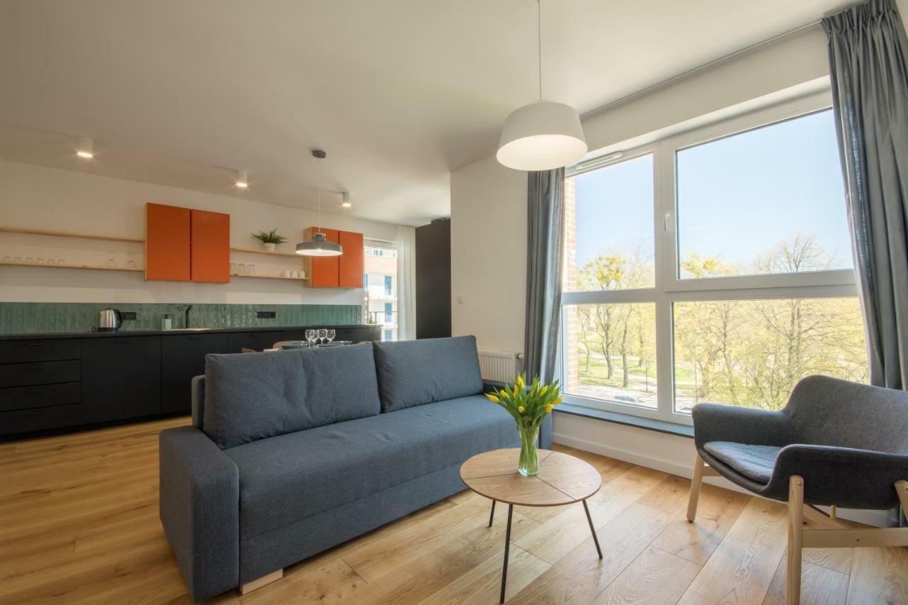 D&P Apartments Angielska Grobla กดัญสก์ ภายนอก รูปภาพ